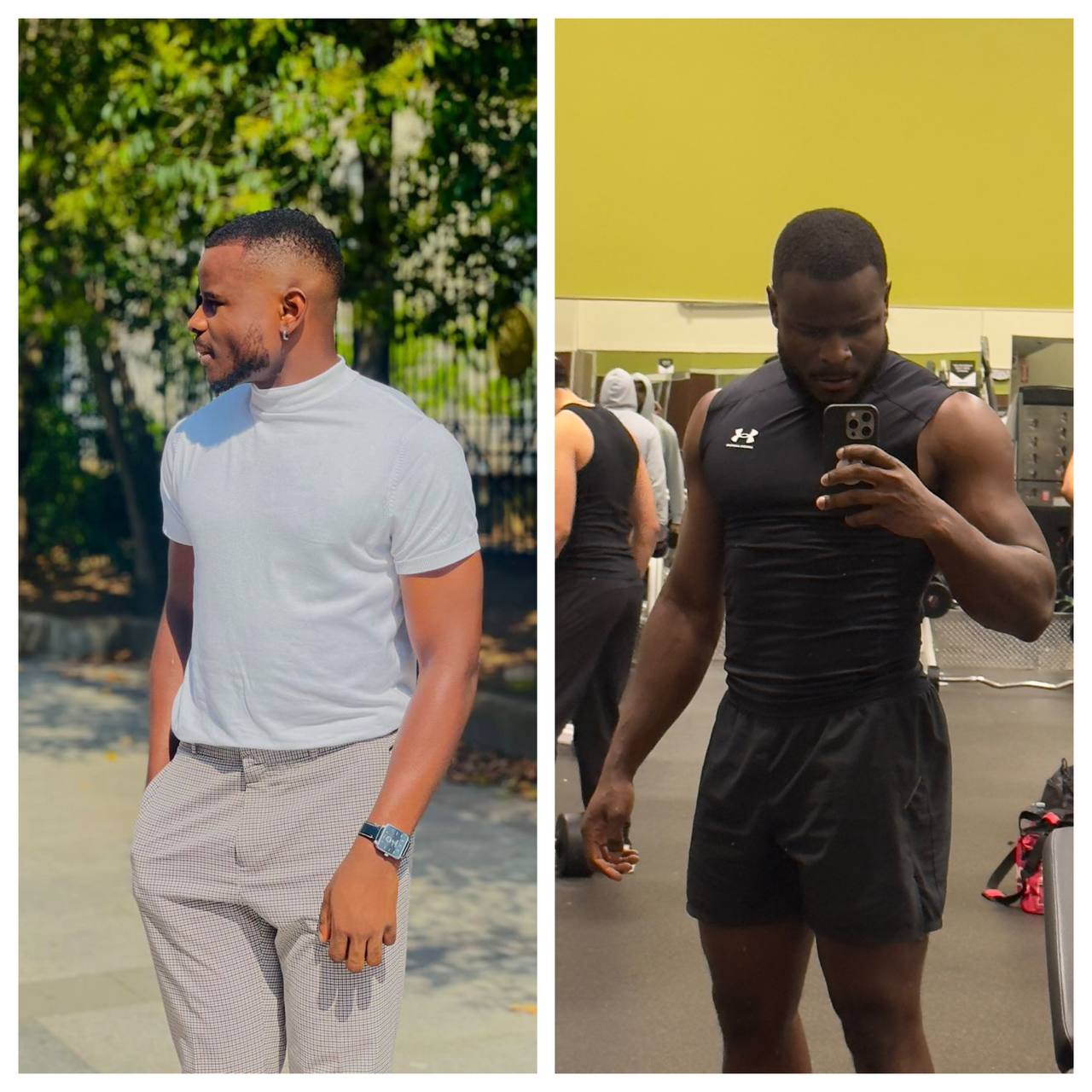 Hugues, gym